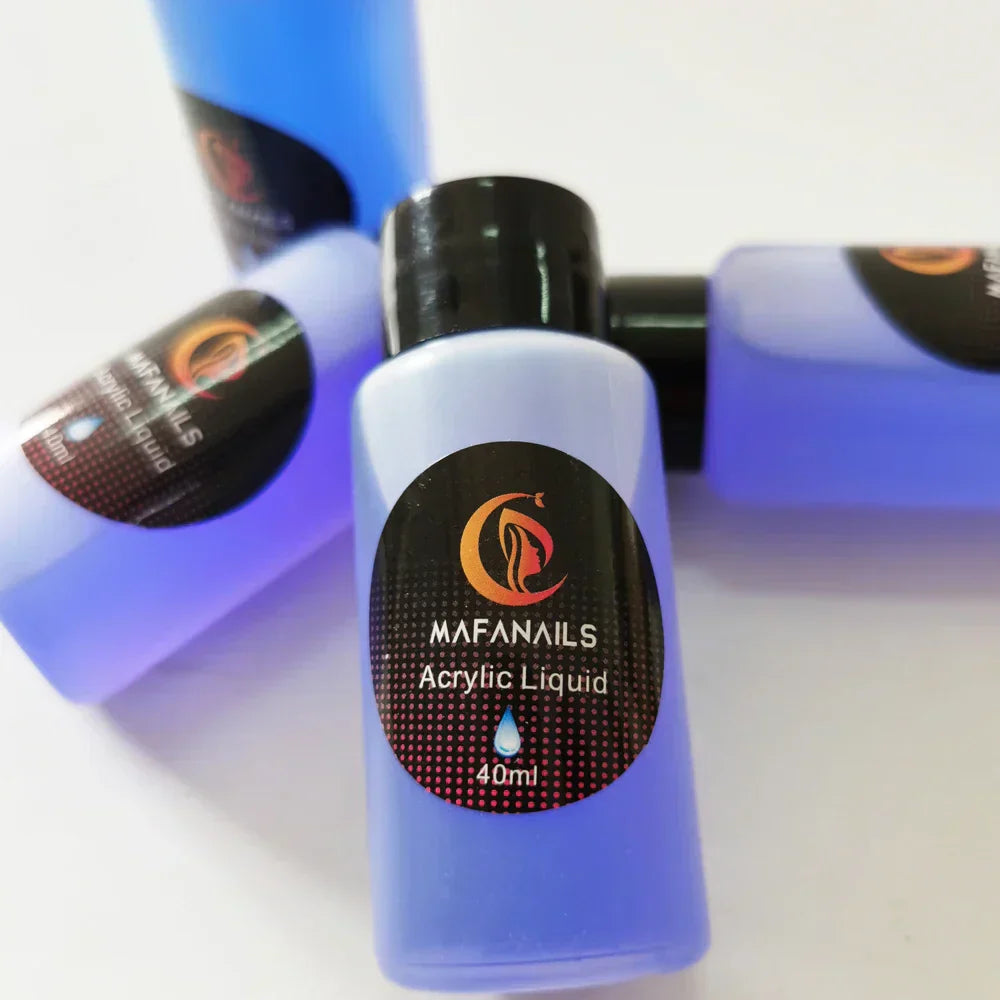 1 Bottle Acrylic Liquid Nail Liquid EMA For Acrylic Powder Professional Acrylic Nails Nail Extension Nail Art Carving 40-120ml