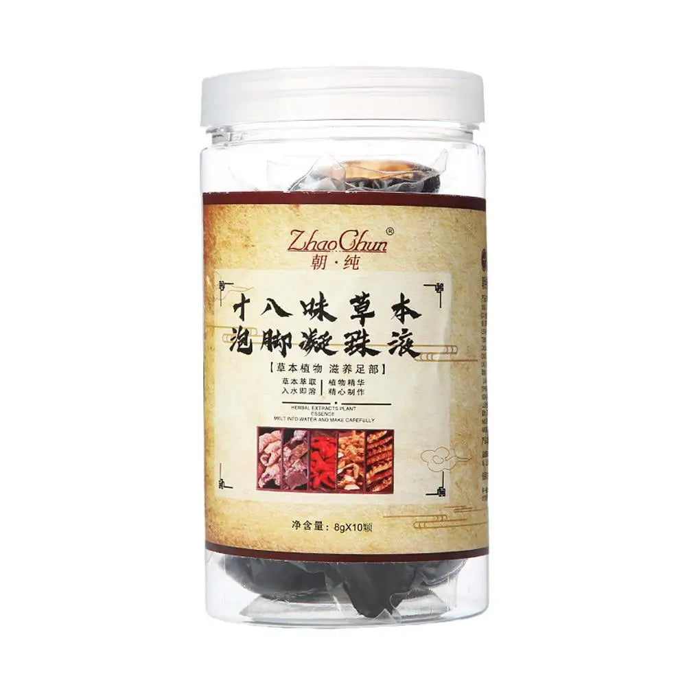 (Pack of 30) 10/ Foot Cleansing Soak Gel Beads Natural Slimming Foot Bath Up Detox Relieve Fatigue Swelling Personal Health Care New