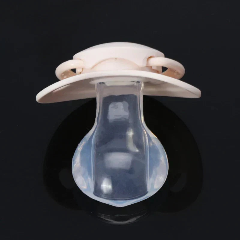 1Pc Custom Big Size Food Grade Silicone Adult Pacifier Funny Parent-child Toys