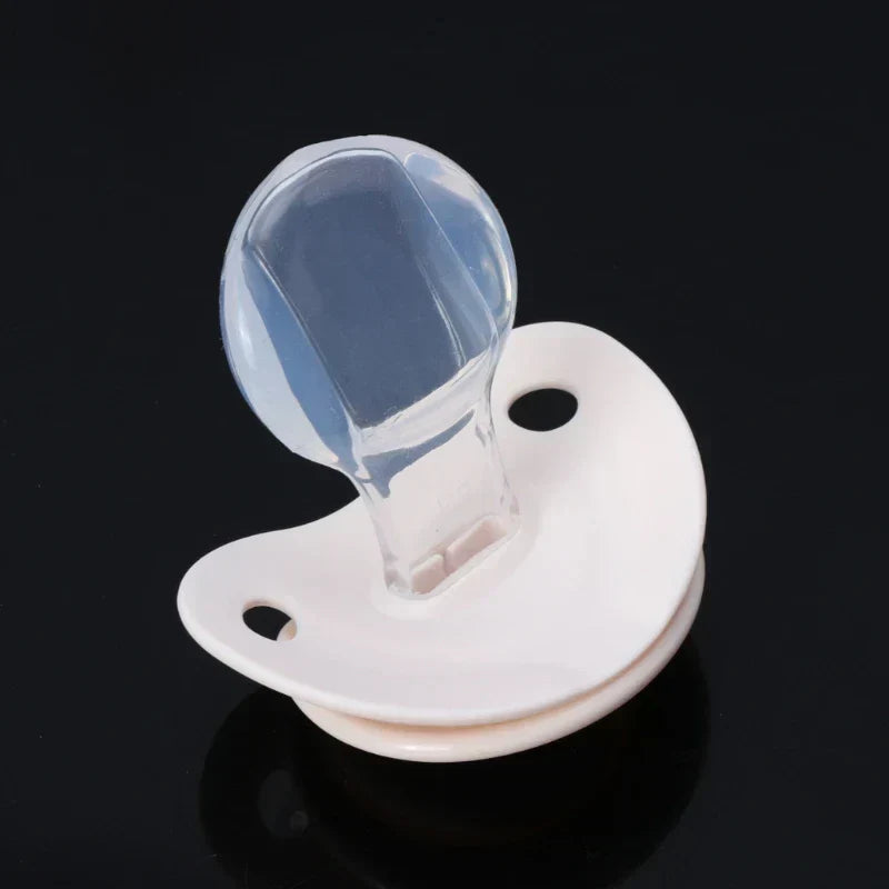 1Pc Custom Big Size Food Grade Silicone Adult Pacifier Funny Parent-child Toys