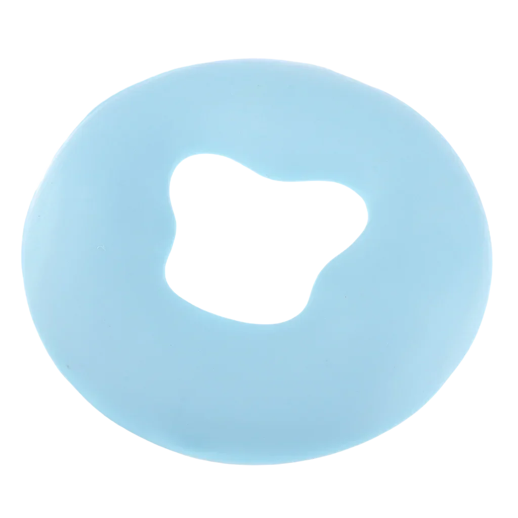 1pc,Soft Massage Face Relax Silicone Relax Head Cradle Washable Relax Headrest Beauty Salon Face Cushion for SPA Hotel Women