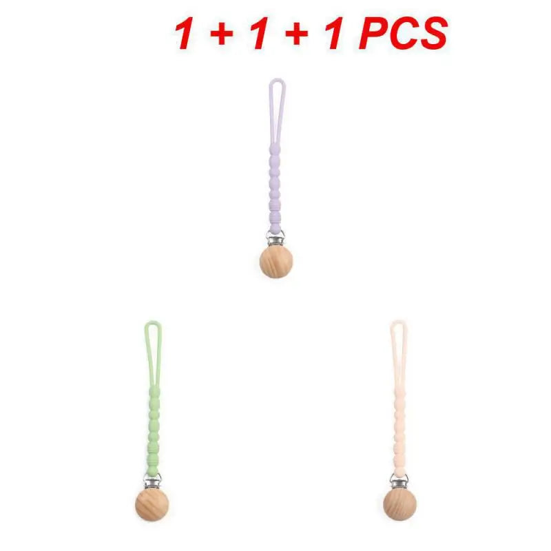 (Pack of 5) 2/3/ Baby Pacifier High-quality Durable Versatile Soothing Safe Silicone Pacifier Clip For Teething