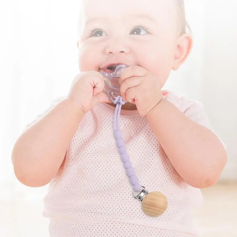 (Pack of 5) 2/3/ Baby Pacifier High-quality Durable Versatile Soothing Safe Silicone Pacifier Clip For Teething