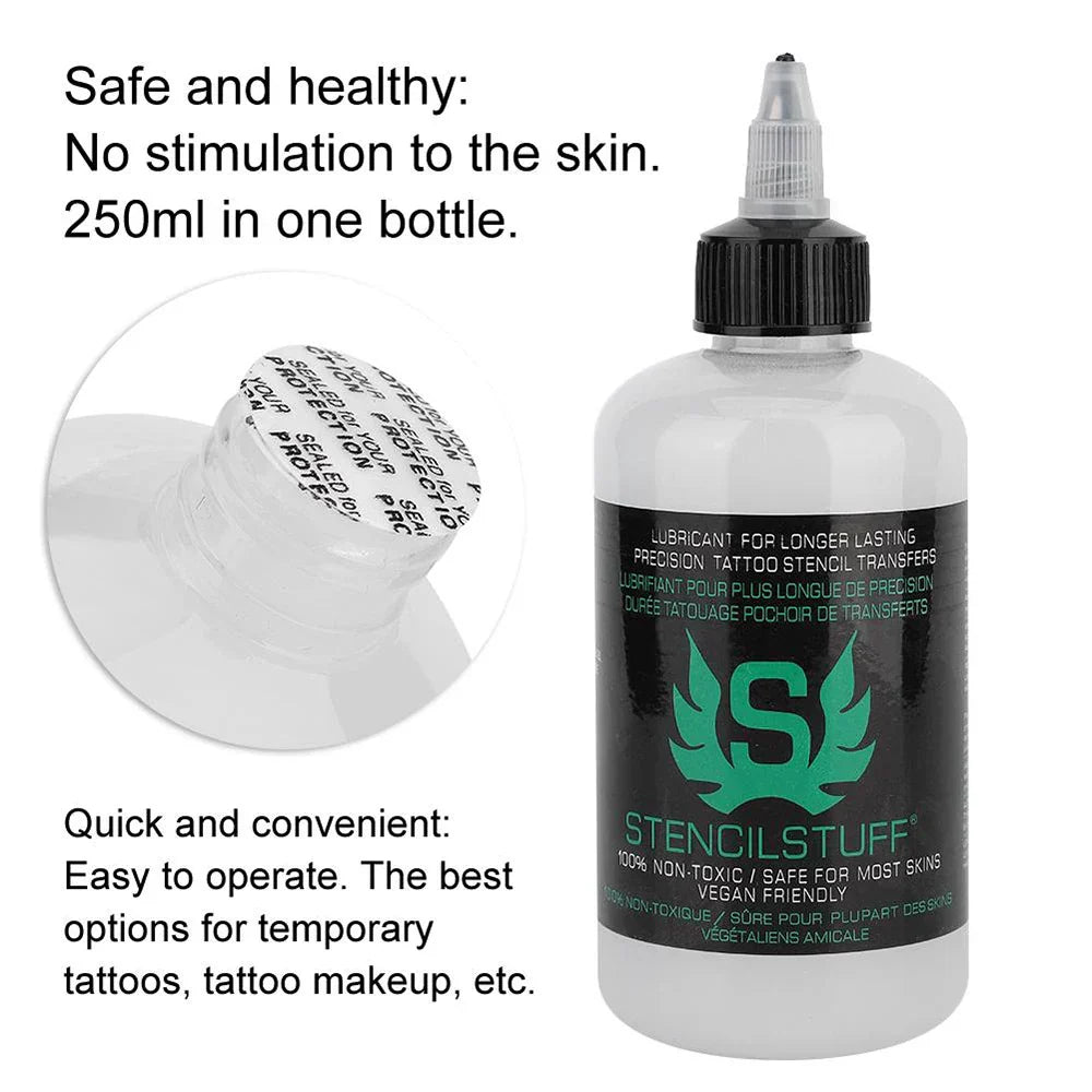 30/120/250ML Professional Tattoo Stencil Magic Gel Thermal Copier Tattoo Transfer Stuff Solution Cream Tattoo Ink Set