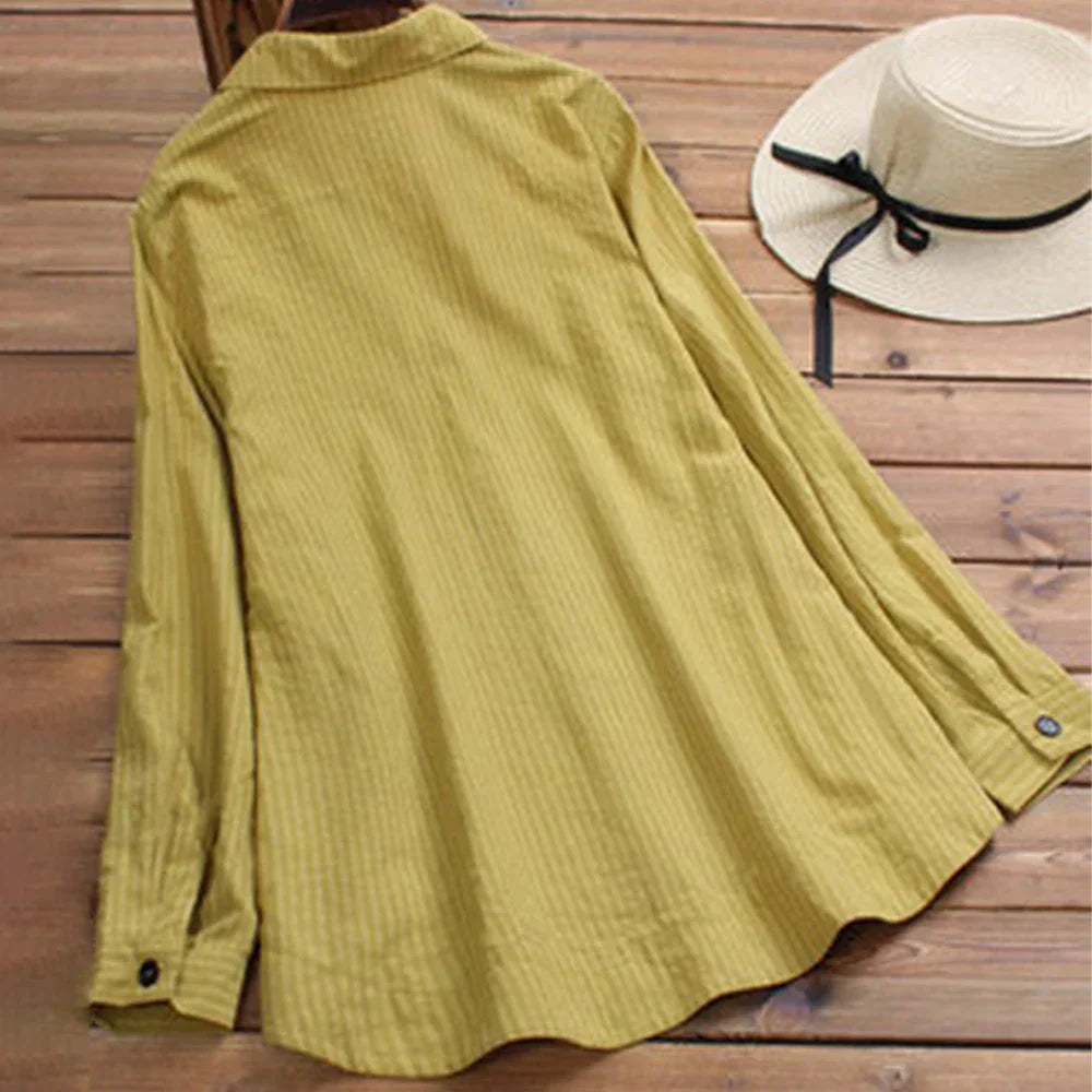 3XL 4XL 5XL Large Size Cotton Linen Blouse Tops Women's 2024 Spring Summer Solid Casual Plus Size Korean Shirt Tee Female Clothi