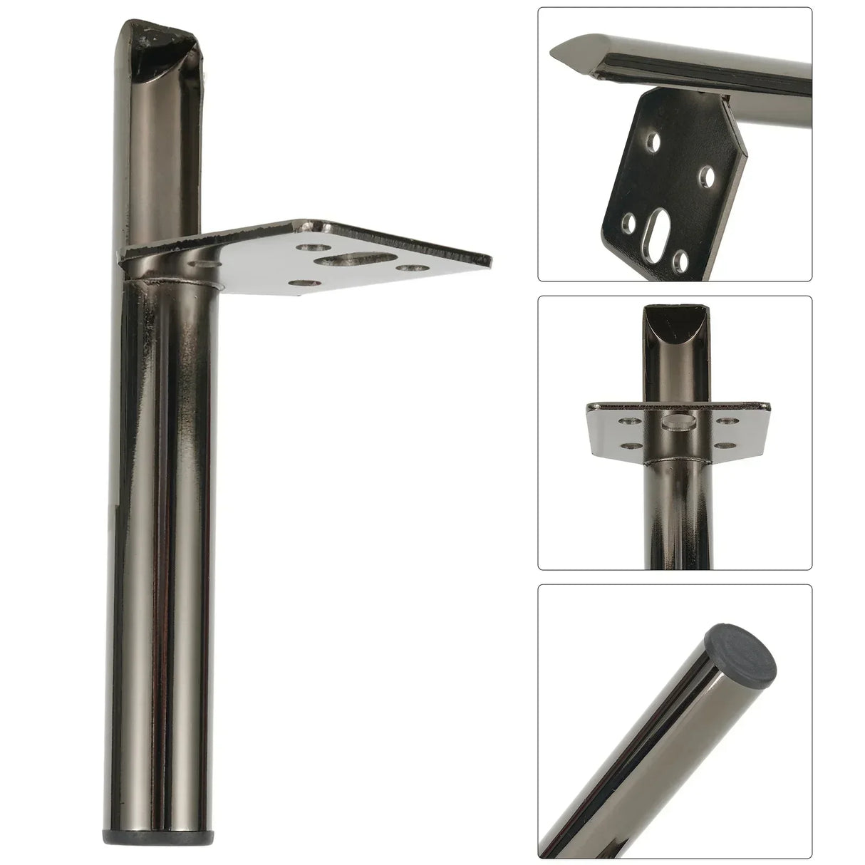 (Pack of 4) Furniture Legs Metal For Sofa Cabinet Bearing 1200kg Metal Table Bed Feet Cabinet Replacement Parts