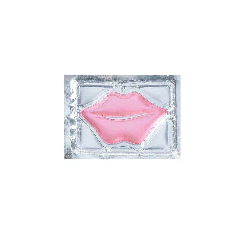 (Pack of 50) Collagen Lip Mask Moisturizing Anti Wrinkle Nourishing Beauty lips Care Labial Moisturizer Lip Patches Gel Pads Skin Care