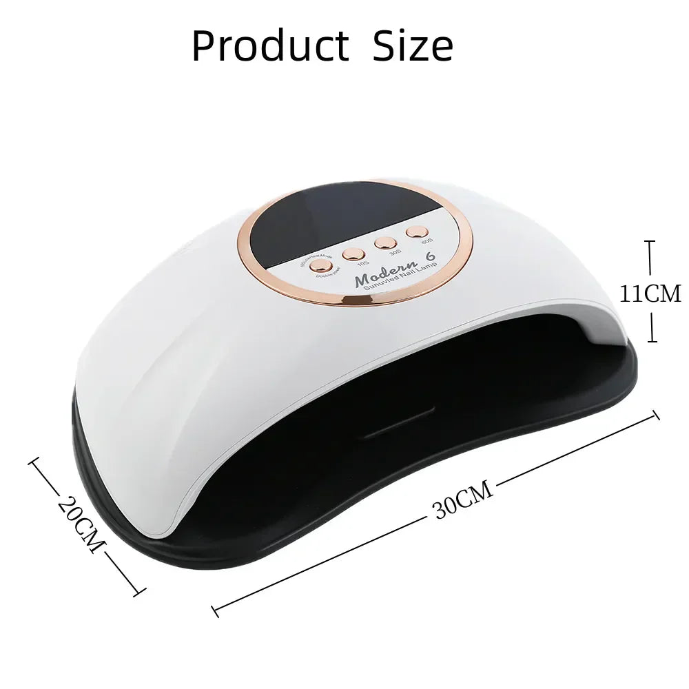 69LEDs Nail Dryer UV LED Nail Lamp for Curing All Gel Nail Polish With Motion Sensing Professional Manicure Salon Tool Equipment