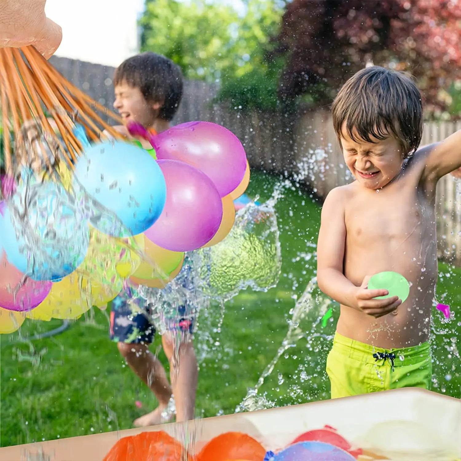 (Pack of 999) Water Balloons Quickly Filling Magic Bunch Balloons Bombs Instant Beach Toys Summer Outdoor Fighter Toys For Children