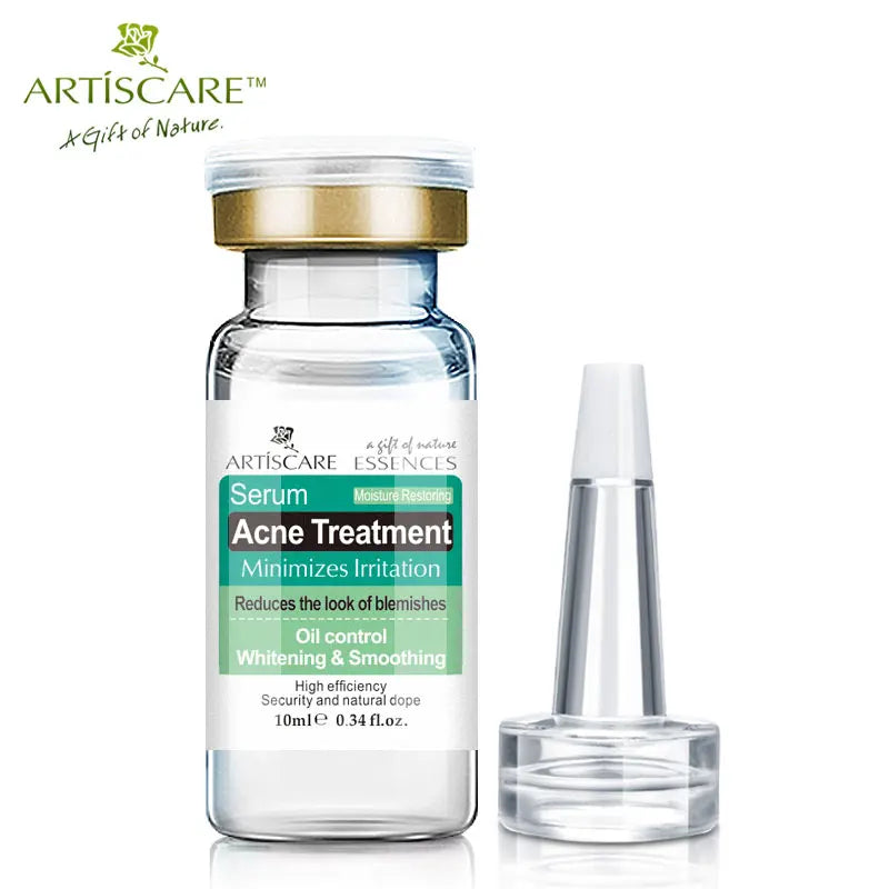 (Pack of 8) ARTISCARE Serum for Face Whitening Anti Wrinkles Hyaluron Acid Anti Aging Vitamain C Essence Acne Skin Care Facial Product