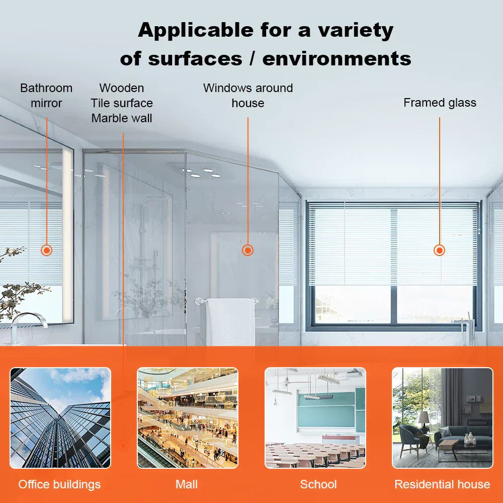 Liectroux HCR-09 Window Cleaning Robot,Robot Vacuum Cleaner for Window,Robot Window Cleaner,Electric Glass Wiper,Floor Mop Robot