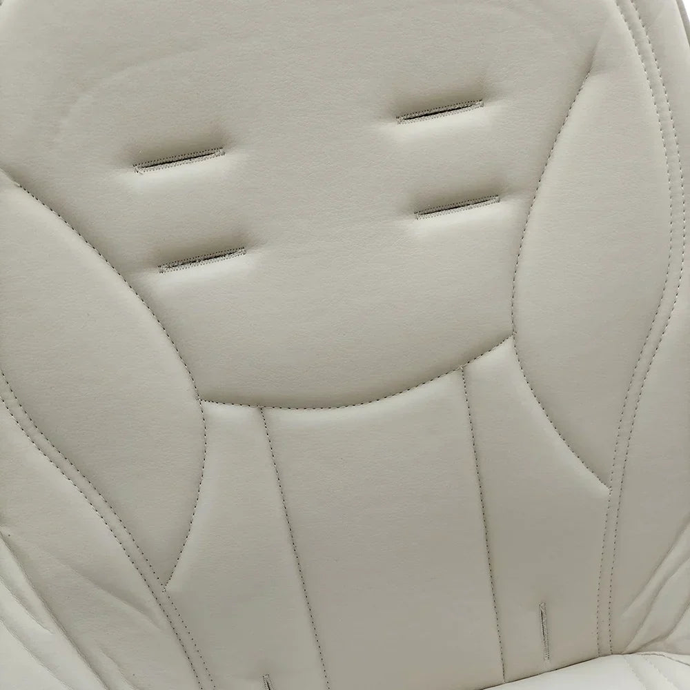 Baby High Chair Seat Cushion Compatible Peg Tatamia Series Dinner Chair PU Leather Sandwich Sponge Cover Bebe Stool Accessories
