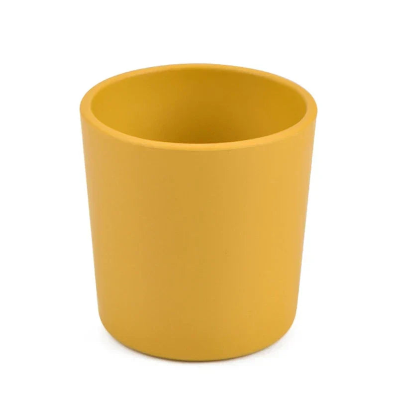 Baby Learning Drinking Cup Heat-Resistant Silicone Cup Water Mug Infant Toddler Drinkware