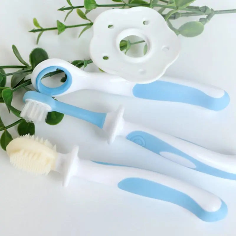 Baby Toothbrush Training Safety Cover Soft Healthy Teether Toddler Care