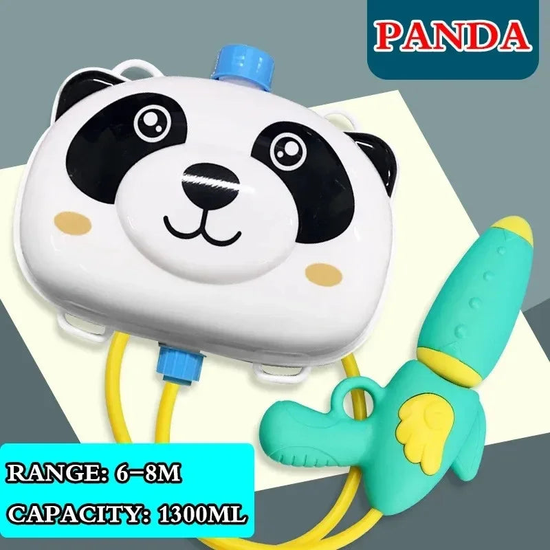Cartoon Children Toy Animals Backpack Water Gun Summer Beach Swimming Pool Party Games Toys Water Blaster Soaker Water Toys
