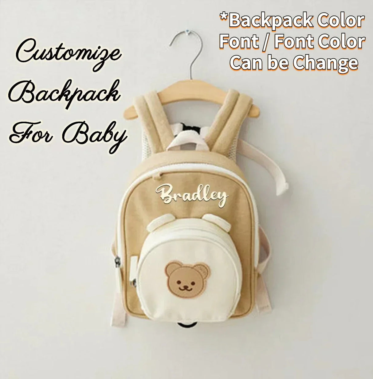 Customized Children's Backpack Toddler Safety Bag Loop Harness Kids Anti Lost Missing Child Prevention Leash Snack Kindergarten