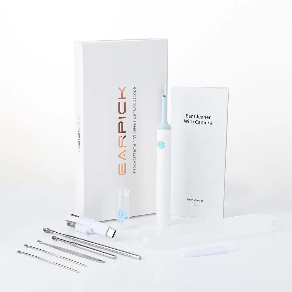 Ear Cleaner With Camera Otoscope Removal Ear Pick Muffs Personal Care Ear Wax Cleaning Endoscope Personal Health Care Product