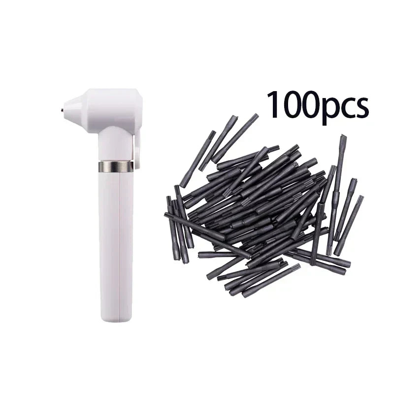 (Pack of 100) Electric Tattoo Ink Mixer Pigment Agitator 1 PcTattoo Blender with Pigment Sticks Tool Body Art Tattoo Accesories