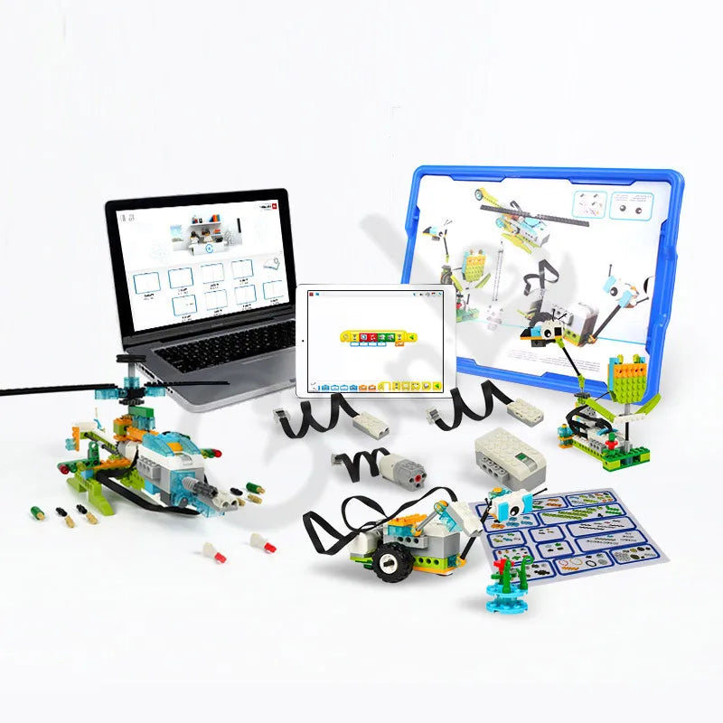 (Pack of 280) /Set EV3 STEM WeDo 2.0 Robotics Construction Set Building Blocks Compatible with 45300 Wedo 2.0 Educational DIY Toys