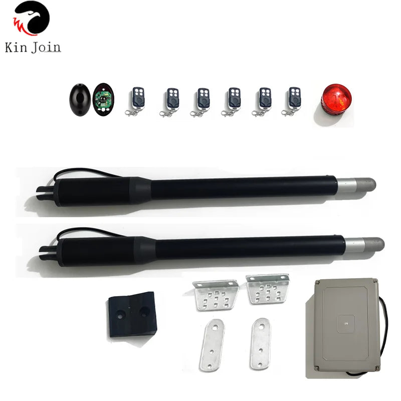 KinJoin Swing gate Automation Kits Swing Door Openers Electric Motor Driver Swing Door Opener For access Control Home Security