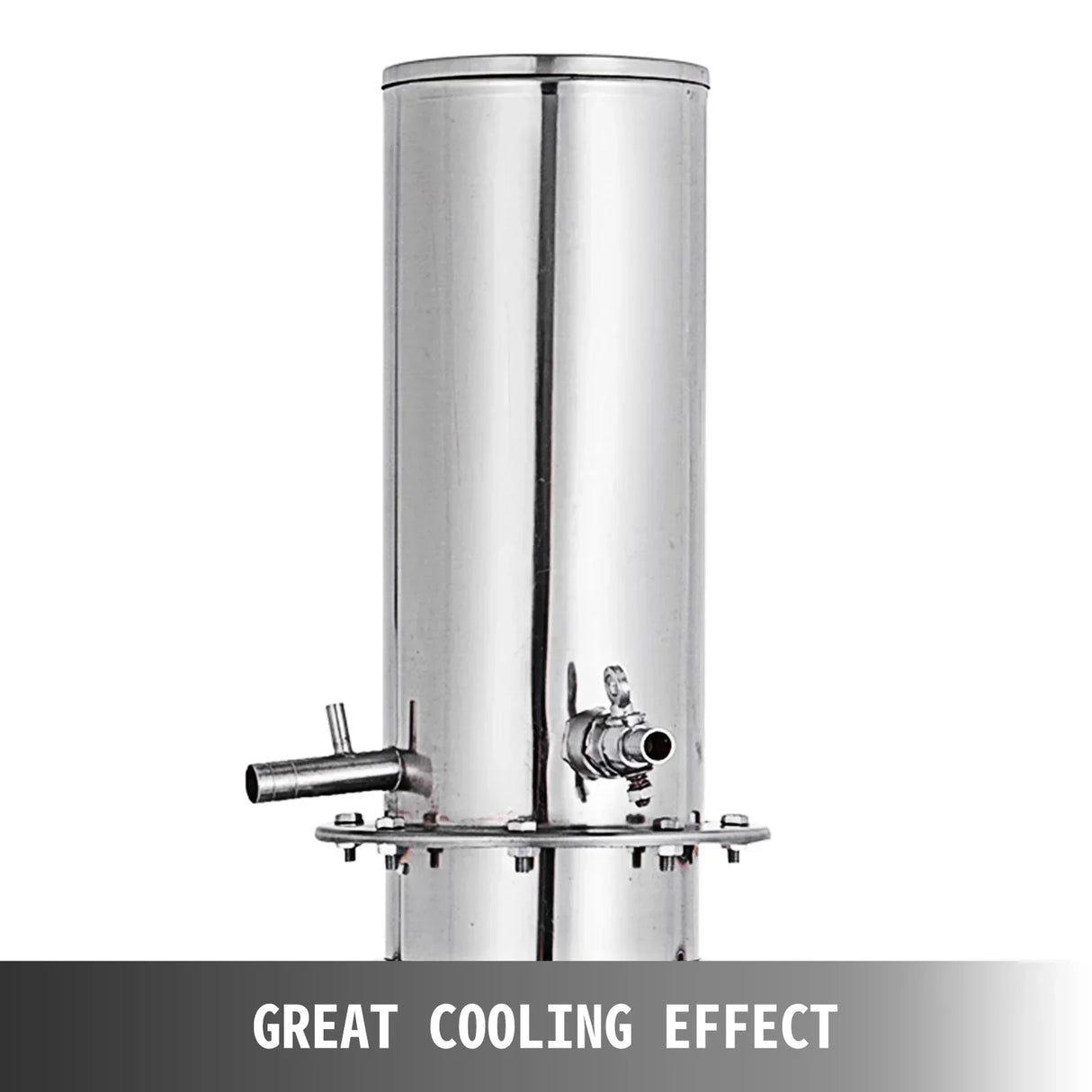 (Pack of 29) VEVOR 500ML 2L 3L 5L Lab Pure Water Distiller Electric Stainless Moonshine Still Filter And 24/40 Chemistry Glassware Kit