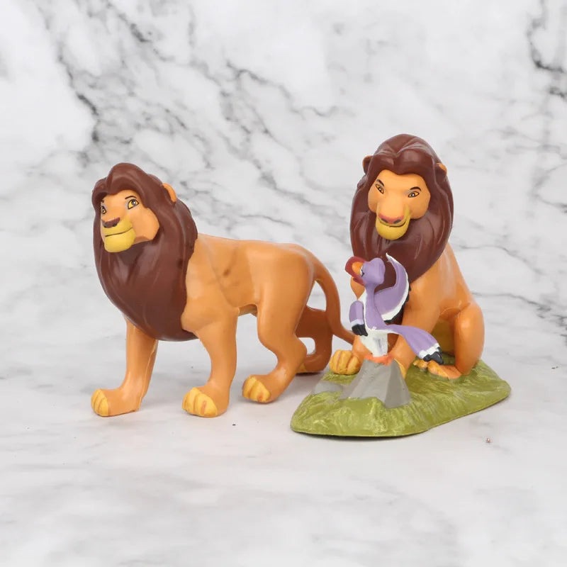 (Pack of 9) /set Anime the Lion King Animal PVC Action Figure Collectible Model Toys for Children