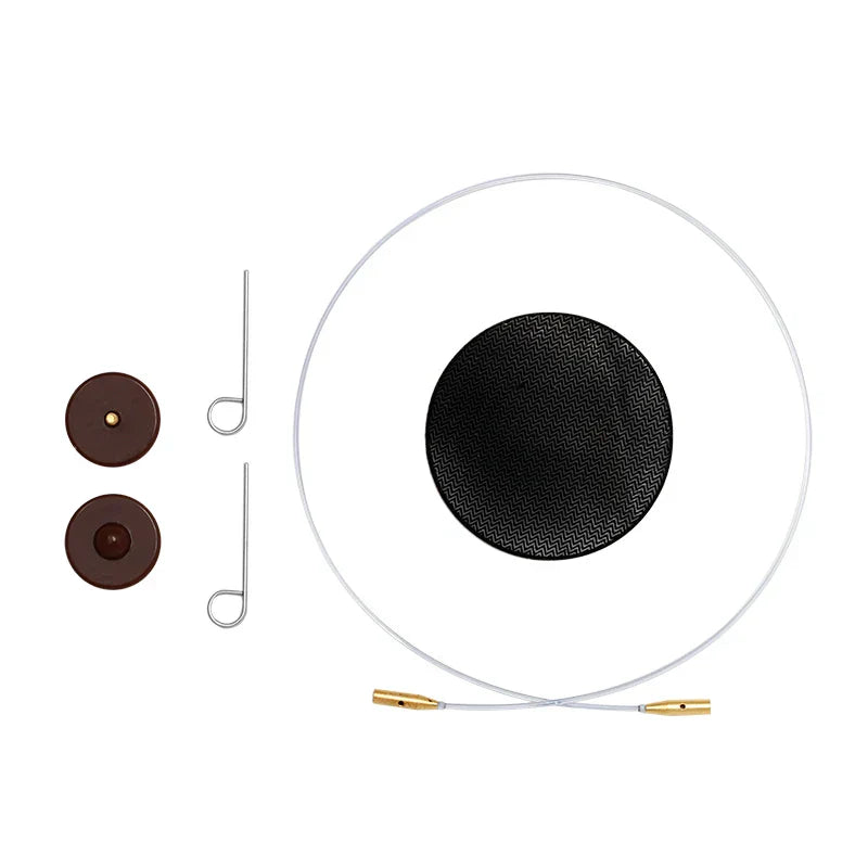 (Pack of 1) LMDZ High Quality Cable or Sandalwood Circular Knitting Needles Sweater Weaving Tools Wool Cotton Yarn DIY Knit Accessories