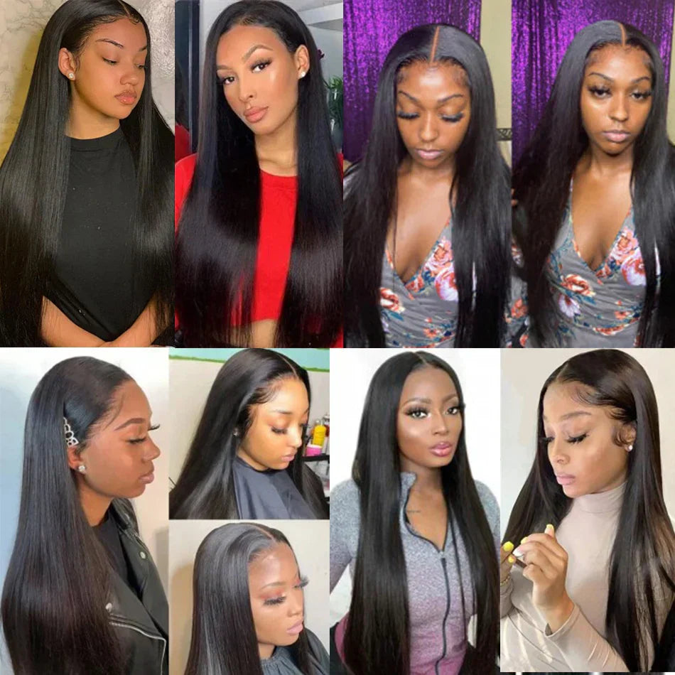 ShineFull hair Straight closure Indian hair 4x4 lace closure HD closure 5x5 Hair closure only Natural color 8''-22'' Baby hair