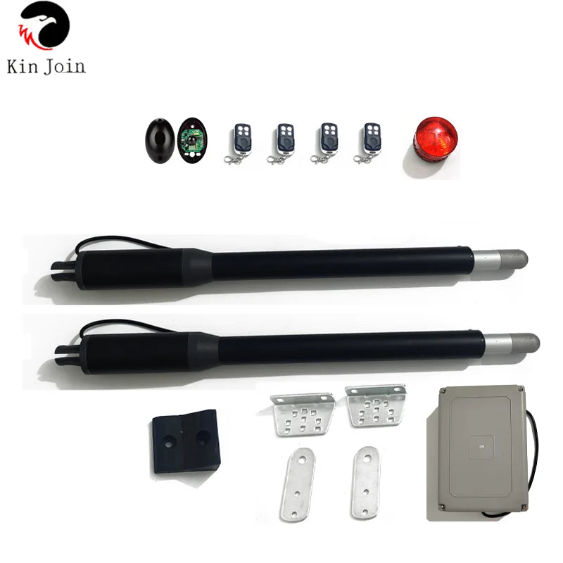 KinJoin Swing gate Automation Kits Swing Door Openers Electric Motor Driver Swing Door Opener For access Control Home Security