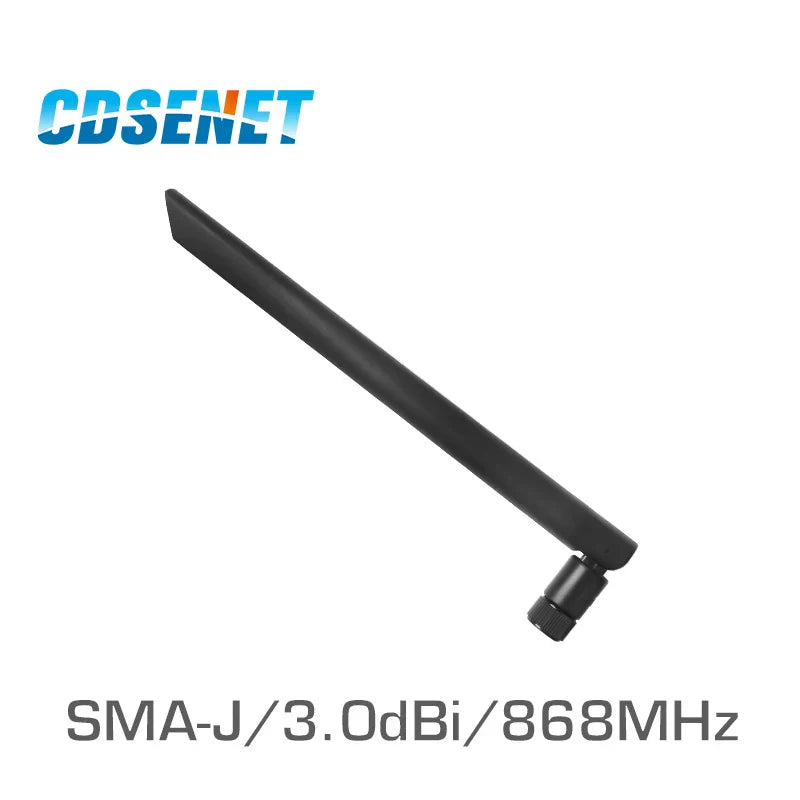 (Pack of 2) /Lot 868MHz High Gain uhf Antenna Omni CDSENET TX868-JKD-20 SMA Male 868 MHz Omnidirection Wifi Antennas for Communication