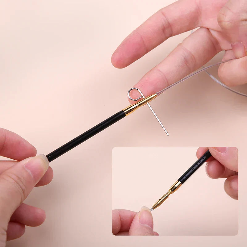 (Pack of 1) LMDZ High Quality Cable or Sandalwood Circular Knitting Needles Sweater Weaving Tools Wool Cotton Yarn DIY Knit Accessories