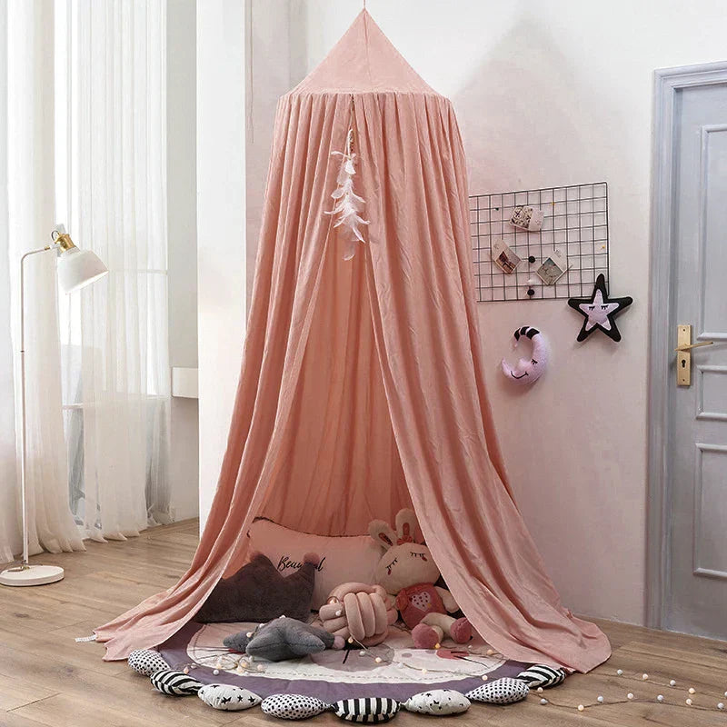 Kids Mosquito Net Baby Crib Curtain Hanging Tent Home Decoration Living Room Bedroom Corner Bed Decor Girl Princess Mosquito Net