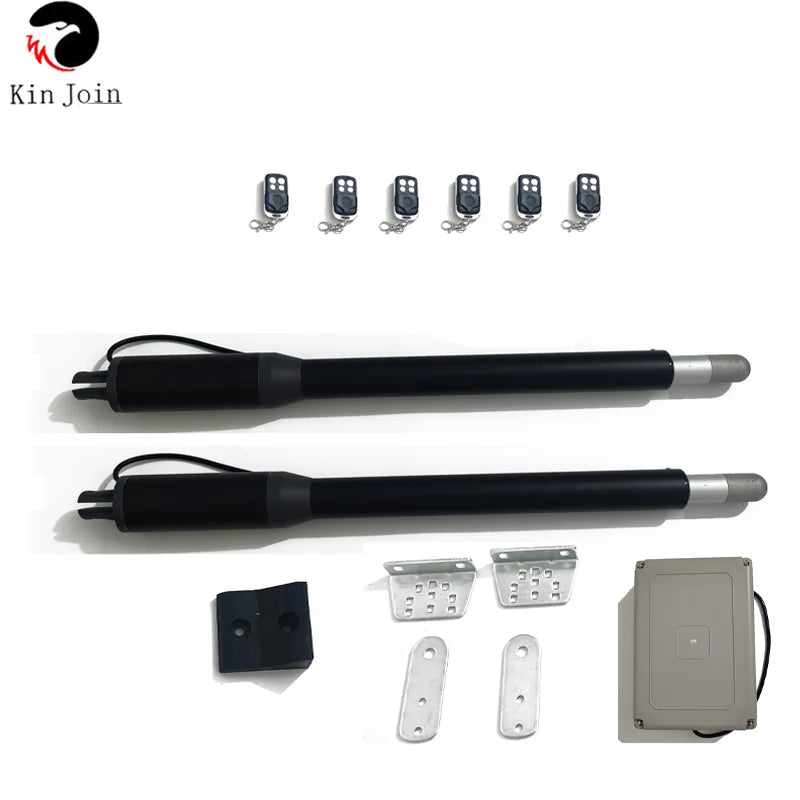 KinJoin Swing gate Automation Kits Swing Door Openers Electric Motor Driver Swing Door Opener For access Control Home Security