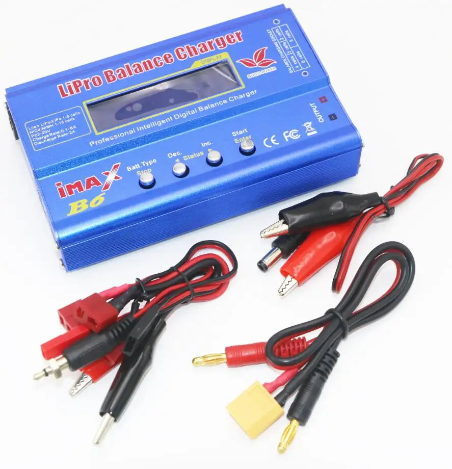 IMAX B6 80W Battery Charger Lipo NiMh Li-ion Ni-Cd Digital Lipro Balance Charger Discharger AC Power 12V 5A Adapter For Rc Car