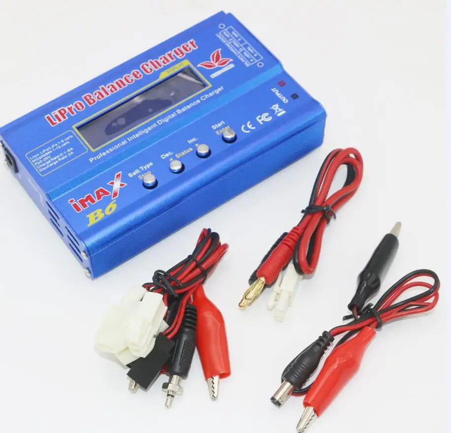 IMAX B6 80W Battery Charger Lipo NiMh Li-ion Ni-Cd Digital Lipro Balance Charger Discharger AC Power 12V 5A Adapter For Rc Car