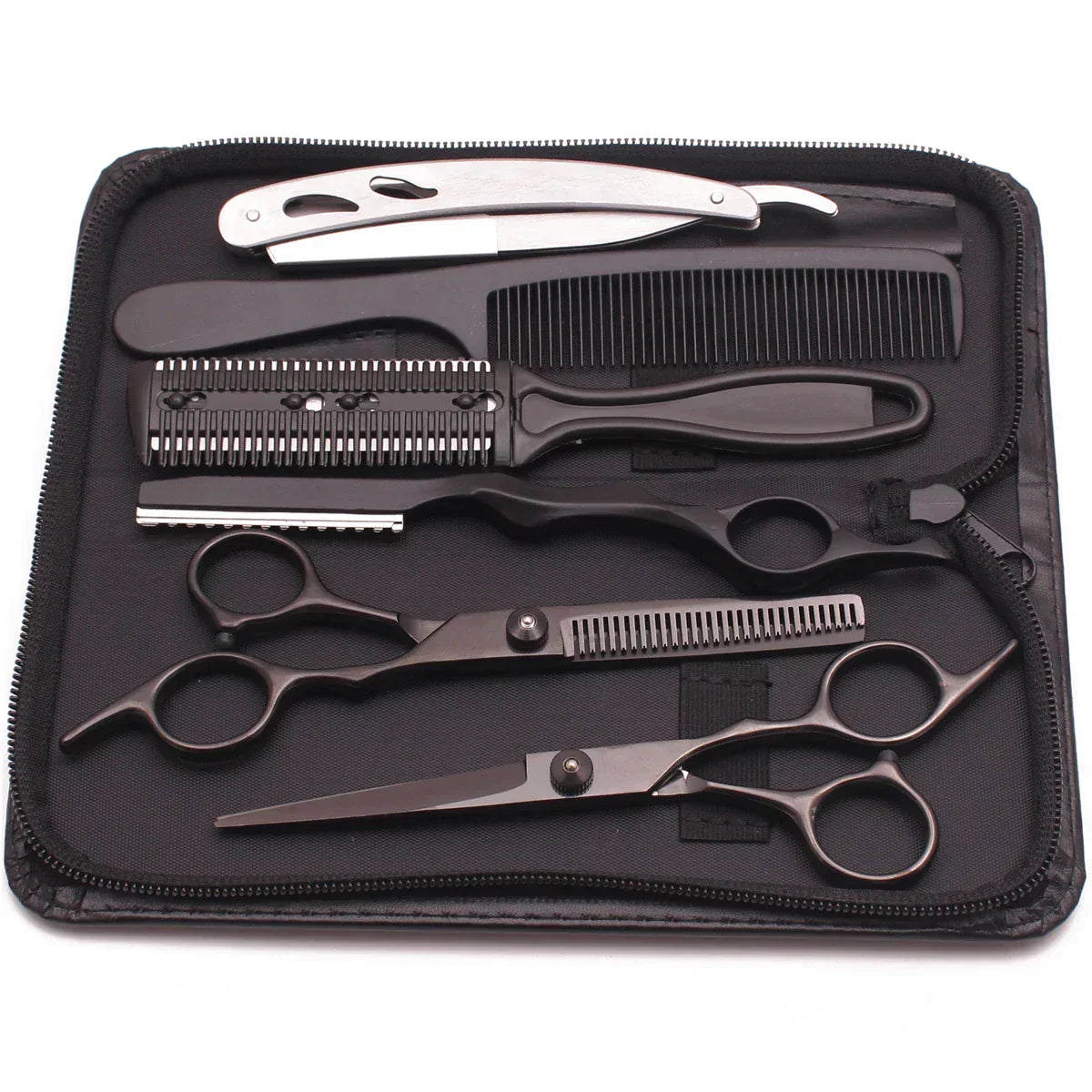 Hairdressing Scissors 6" Japan Stainless Hair Cutting Scissors Thinning Shears Barber Shop Haircut Set Styling Tool Dropshipping