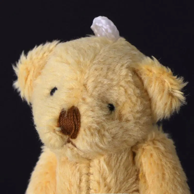 (Pack of 15) /10/ Kawaii Small Bears Plush Soft Toys Pearl Velvet Dolls Gifts Mini Teddy Bear for Key Ring Girl Gift Women Favorite