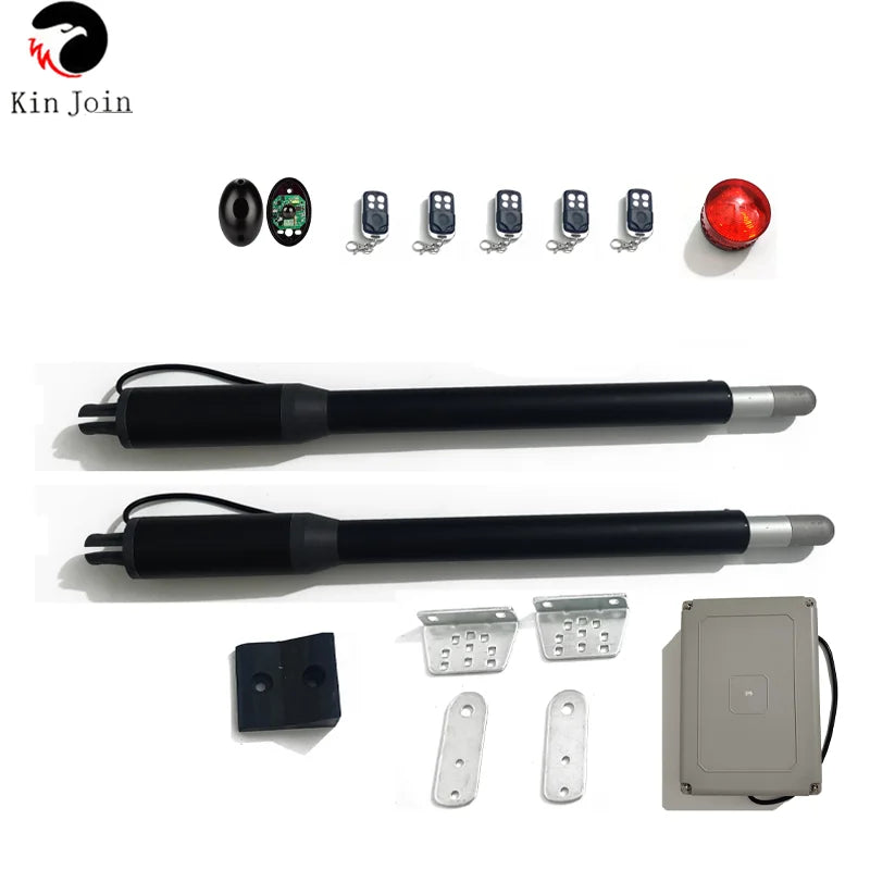 KinJoin Swing gate Automation Kits Swing Door Openers Electric Motor Driver Swing Door Opener For access Control Home Security