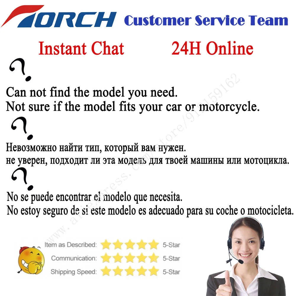 (Pack of 2) /lot Ignition System China Original High Performance Car Candles Iridium Power Spark Plugs TORCH LD6RIU-11 with U-groove