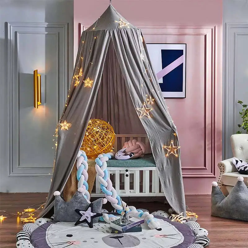 Kids Mosquito Net Baby Crib Curtain Hanging Tent Home Decoration Living Room Bedroom Corner Bed Decor Girl Princess Mosquito Net