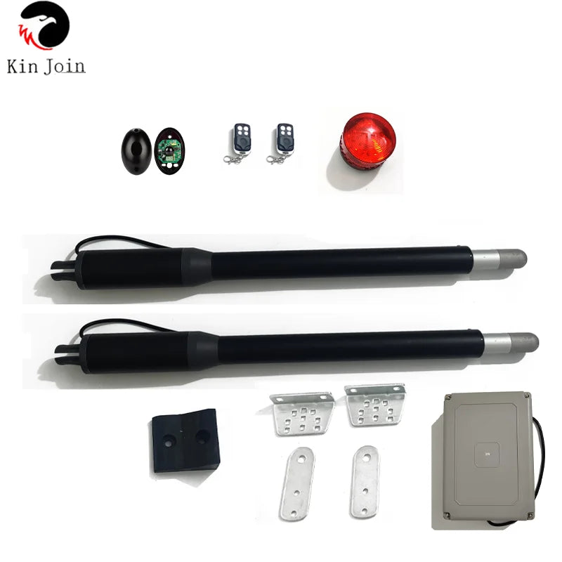 KinJoin Swing gate Automation Kits Swing Door Openers Electric Motor Driver Swing Door Opener For access Control Home Security