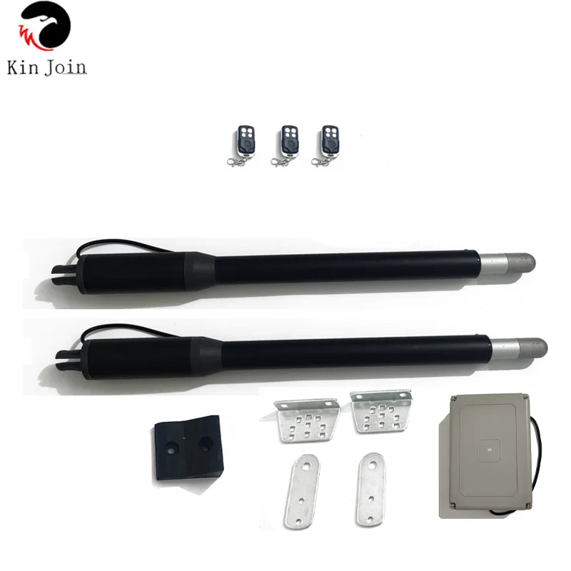 KinJoin Swing gate Automation Kits Swing Door Openers Electric Motor Driver Swing Door Opener For access Control Home Security