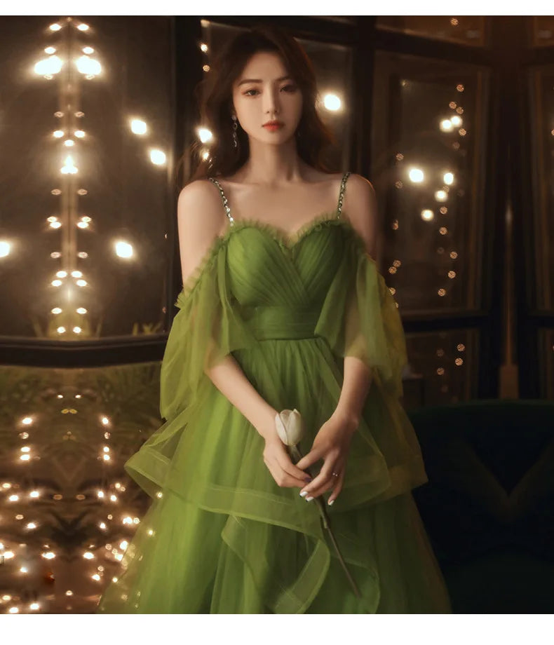 Платье на выпускной Short Graduation Dresses Ruffles Emerald Green vestidos de cocktail sukienki homecoming sukienki koktajlowe