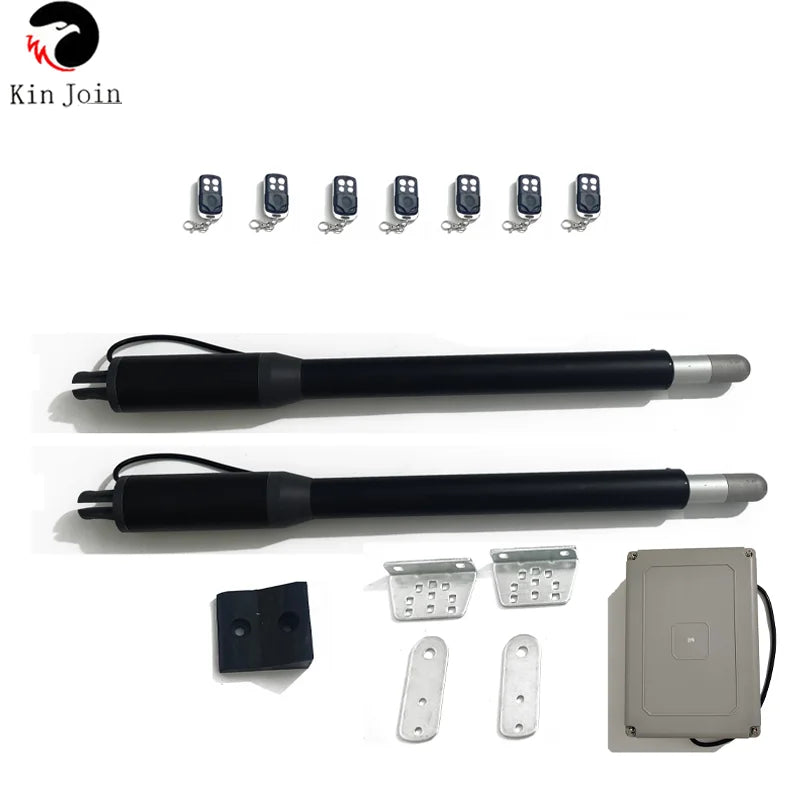 KinJoin Swing gate Automation Kits Swing Door Openers Electric Motor Driver Swing Door Opener For access Control Home Security