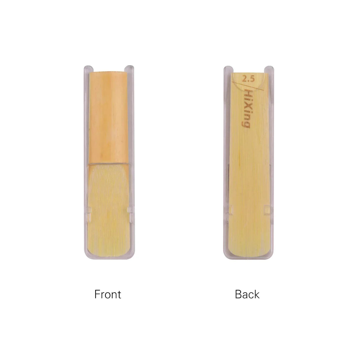 (Pack of 10) HiXing C Key Mini Pocket Saxophone Sax ABS Material Mini Sax & Mouthpieces Reeds Carrying Bag Woodwind Instrument Muslady