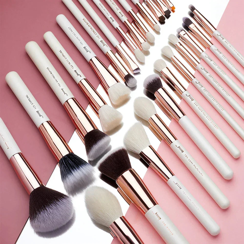 (Pack of 25) Jessup Professional Makeup Brushes Set, Makeup Brush Foundation Powder Eyeshadow Liner Highlighter Make Up Tools Kit T215