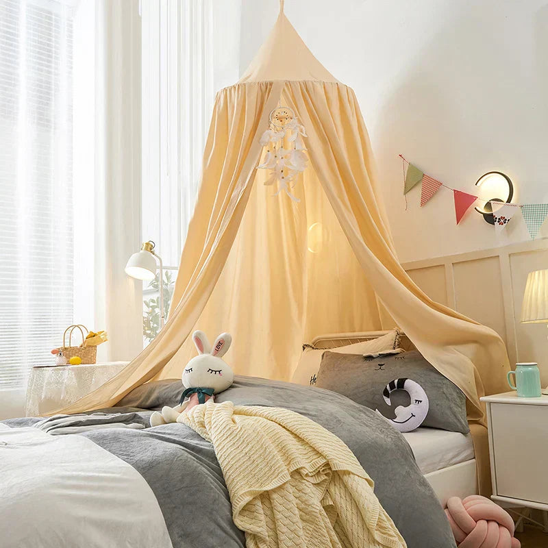 Kids Mosquito Net Baby Crib Curtain Hanging Tent Bed Decor Girl Princess Hanging Bed Canopy Living Corner Play Reading NookDecor