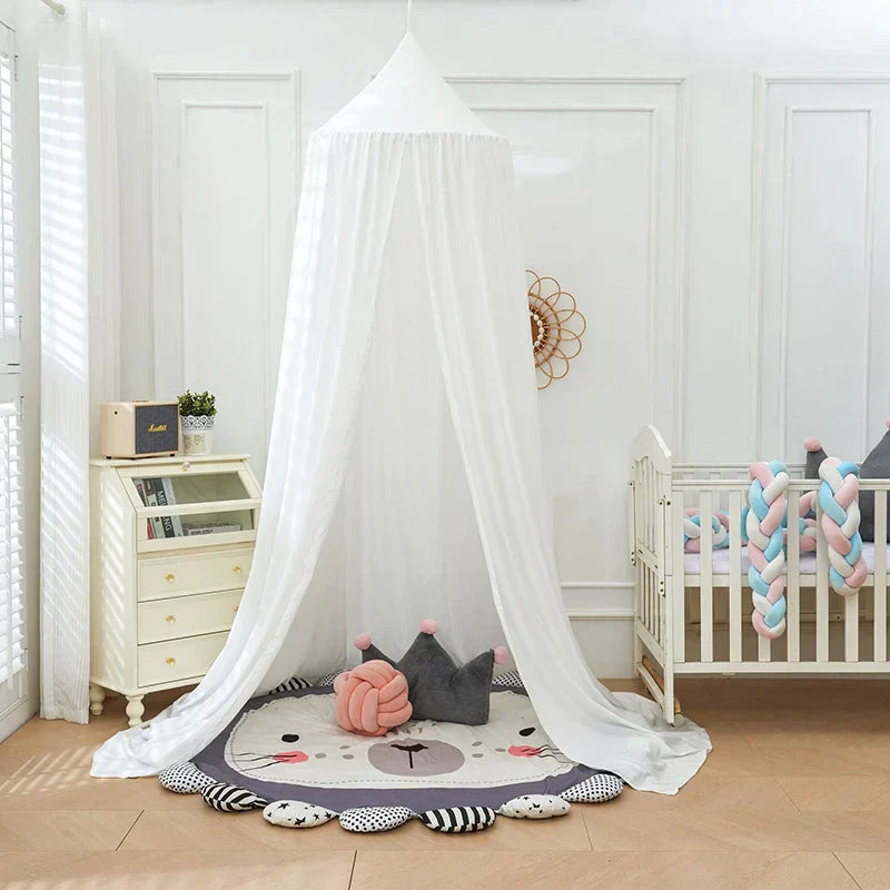 Kids Mosquito Net Baby Crib Curtain Hanging Tent Bed Decor Girl Princess Hanging Bed Canopy Living Corner Play Reading NookDecor