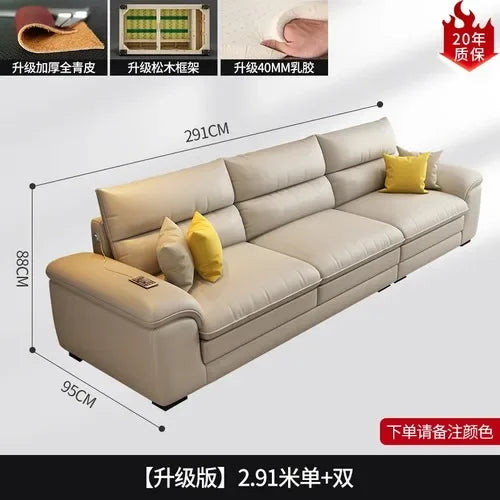 Living Room Leather Sofa Modern Lazy Recliner Theater Puffs Couch Sofas Sectional Bedroom Puffs Asiento Apartment Furniture DWH