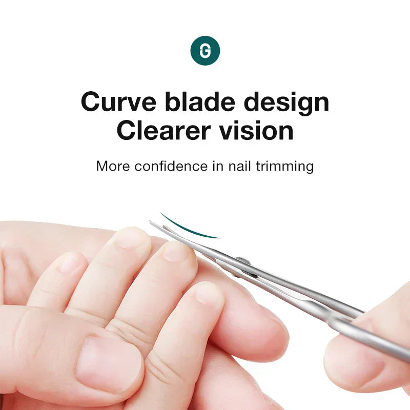 MR.GREEN Baby Safety Nail Scissors Nail Care Clippers Cutter Newborn Baby Convenient Daily Nail File Shell Shear Manicure Tool